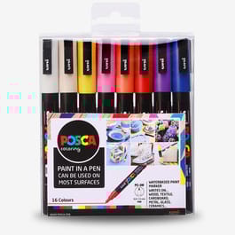 Posca Marker Pc-3m Fine Bullet Tip Assorted