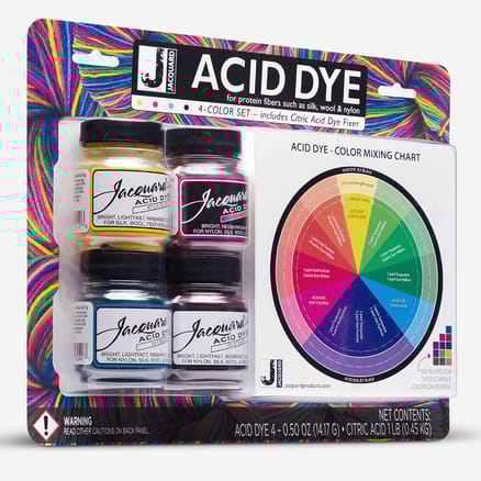 Jacquard : Acid Dye : Set of 4