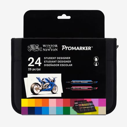Winsor & Newton : ProMarker : Set of 24 in Wallet
