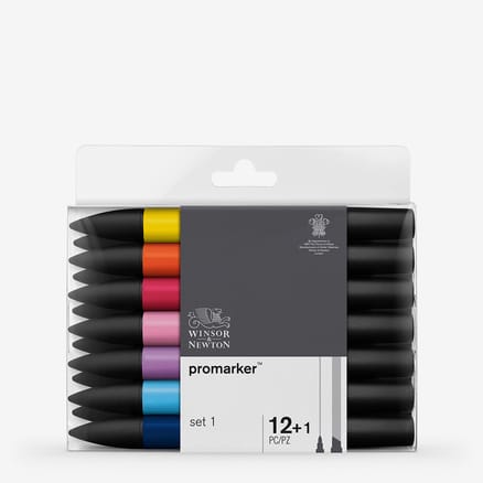 Winsor & Newton : ProMarker : Set of 12 : 1