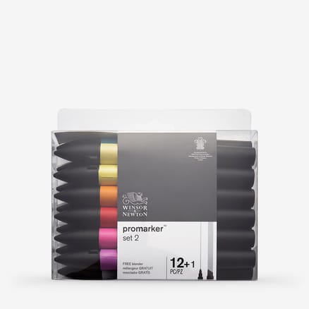 Winsor & Newton : ProMarker : Set of 12 : 2