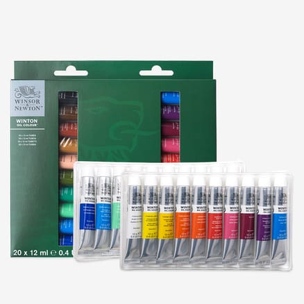 Winsor & Newton : Winton : Oil Paint : 12ml : Set of 20