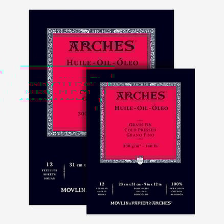 Arches : Huile Oil Painting Paper : 300 gsm : NOT