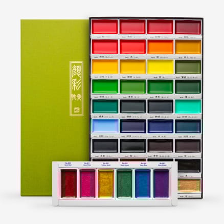 Kuretake : Gansai Tambi Japanese Watercolour Sets