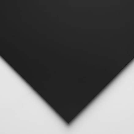 Grafix : Craft Plastic : Opaque Black : 18x24in (Apx.46x61cm) : 25 Sheets