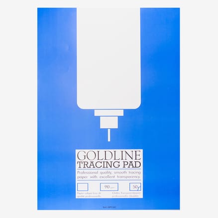 Goldline : Professional Tracing Pad : 90gsm : A3 29.7x42cm (Apx.12x17in)