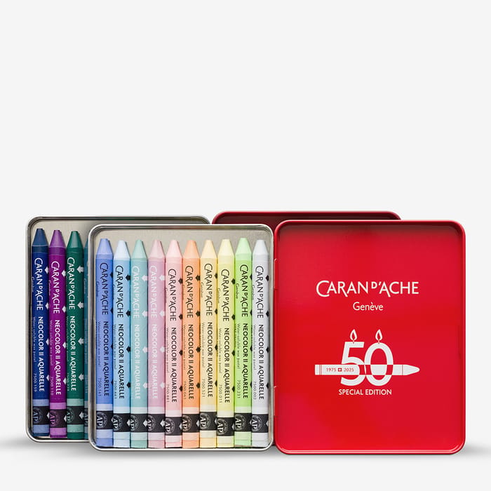 Caran D 'Ache 8021 – 005 – Pack De 6 Cartouches D'Encre Plume, Couleur