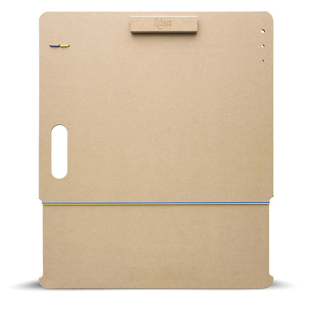 Rosa : Sketchboard with Magnetic Clip : A2