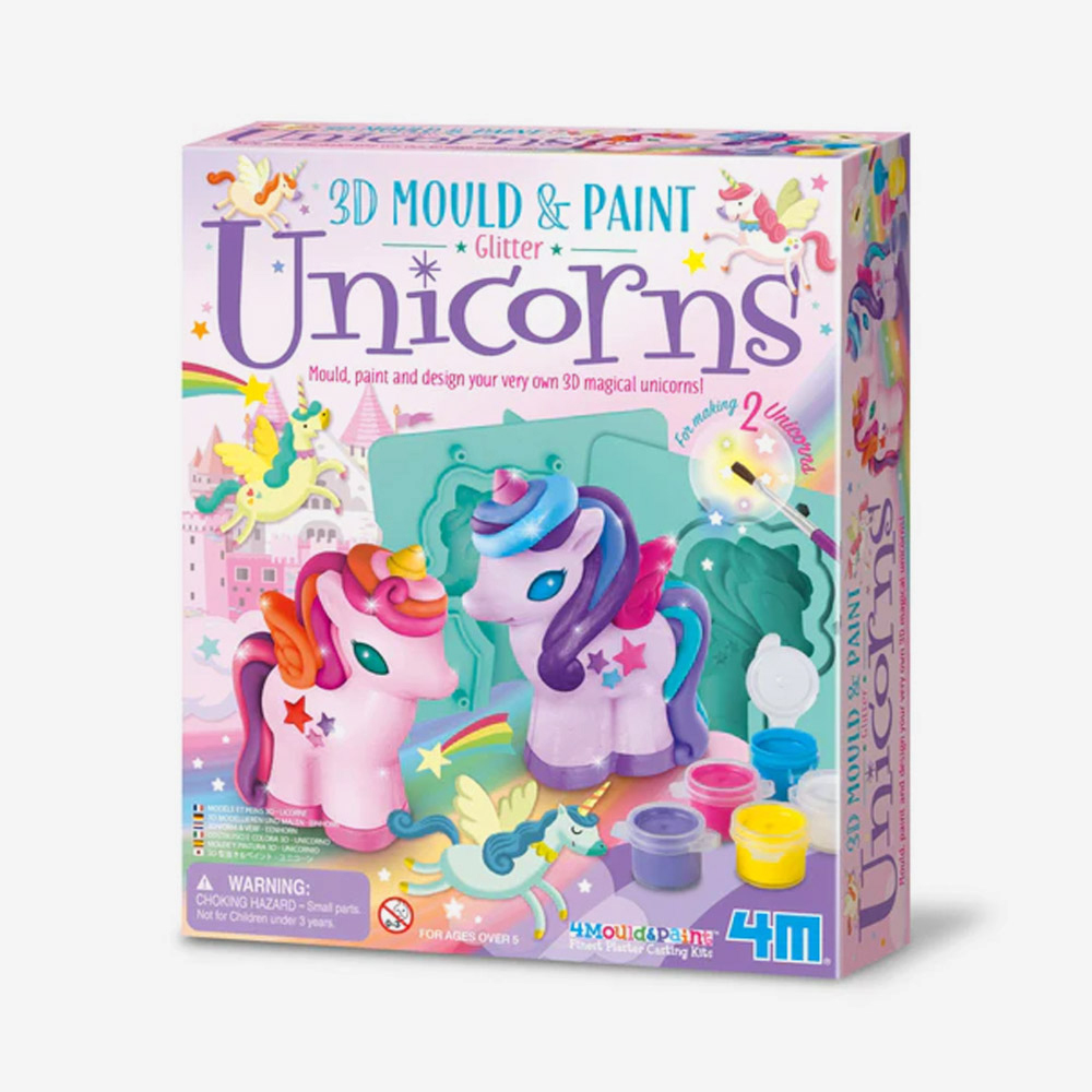 misc 3D Mould & Paint : Glitter Unicorn