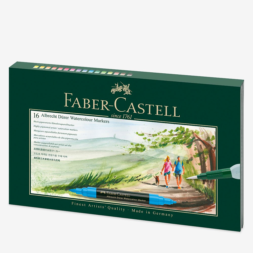 Faber Castell : Albrecht Durer : Watercolour Marker : Gift Set of 17